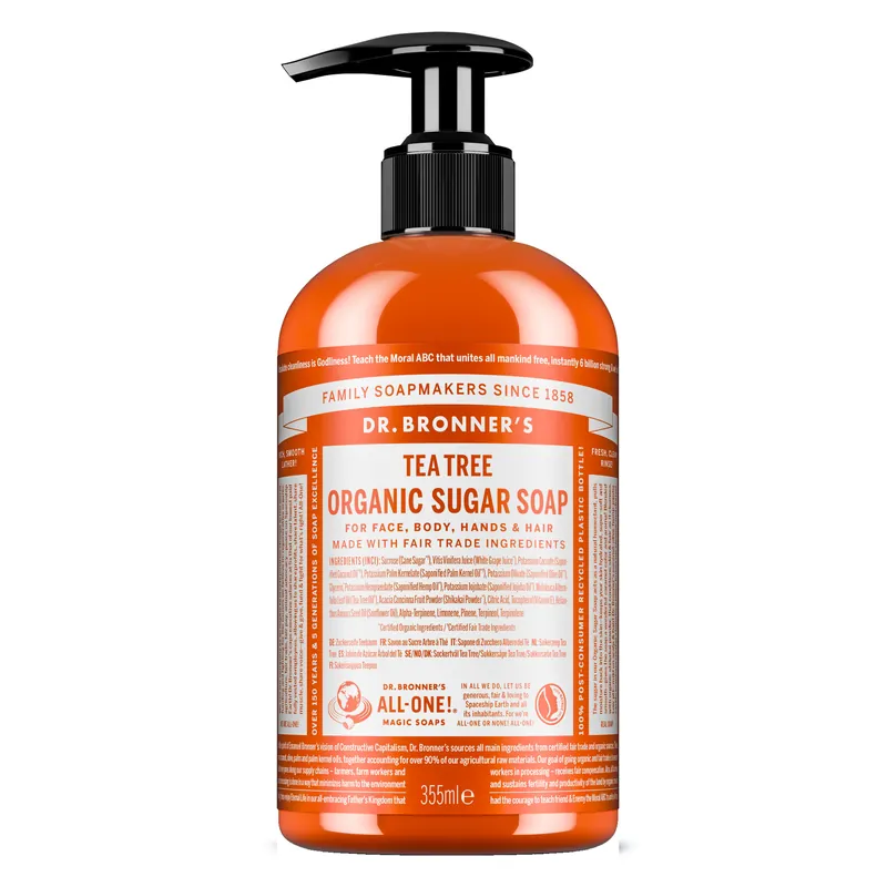 Lähetetään Heti Tea Tree Organic Sugar Soap