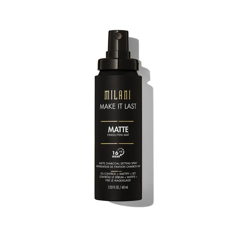 Make It Last Matte Charcoal Setting Spray Heti Saatavilla