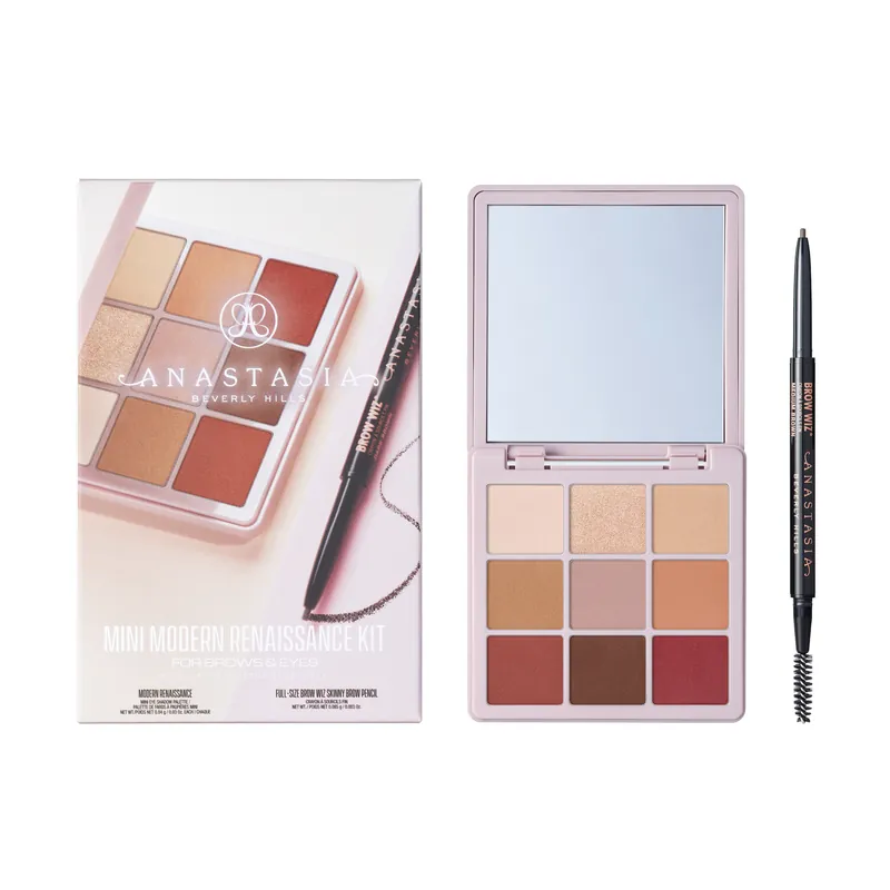 Mini Modern Renaissance + Brow Wiz Kit Turvallinen Maksu