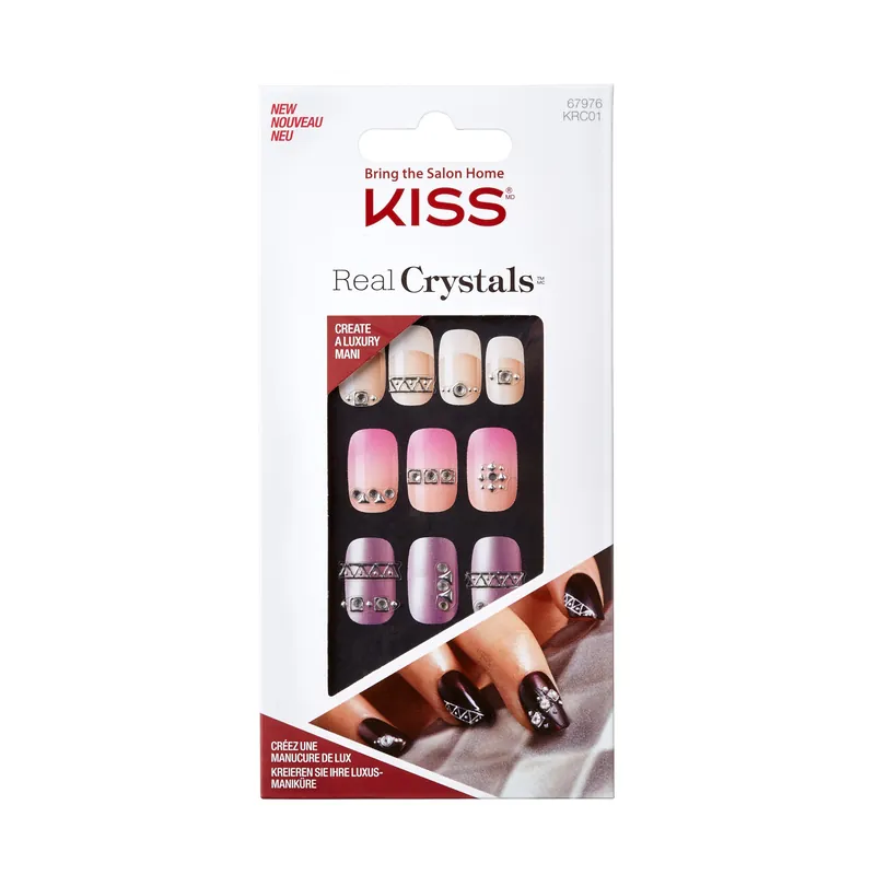 Real Crystals Nail Decor Kausialennus