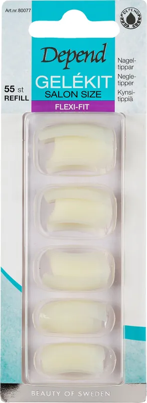 Poisto Nail Tips Gel Kit Refill
