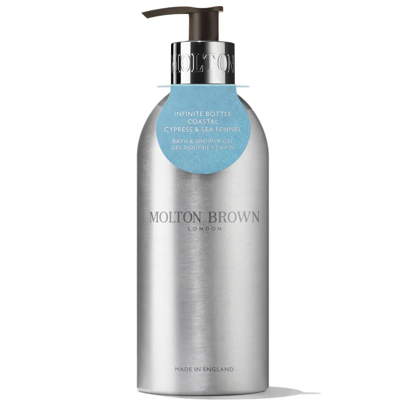 Asiakkaiden Suosikki Coastal Cypress & Sea Fennel Bath & Shower Gel Infinite Bottle