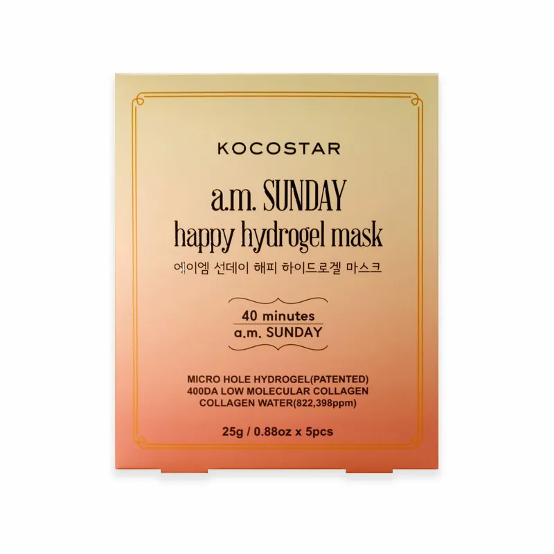 A.M. Sunday Happy Hydrogel Mask Alennus