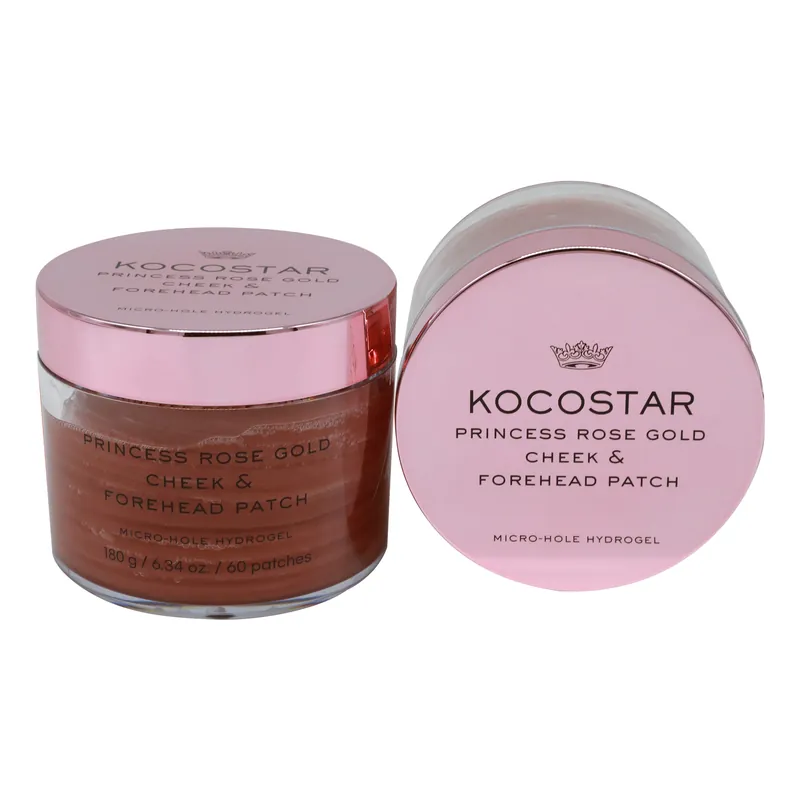 Alkuperäinen Princess Rose Gold Cheek & Forehead Patch with Micro-Hole Hydrogel