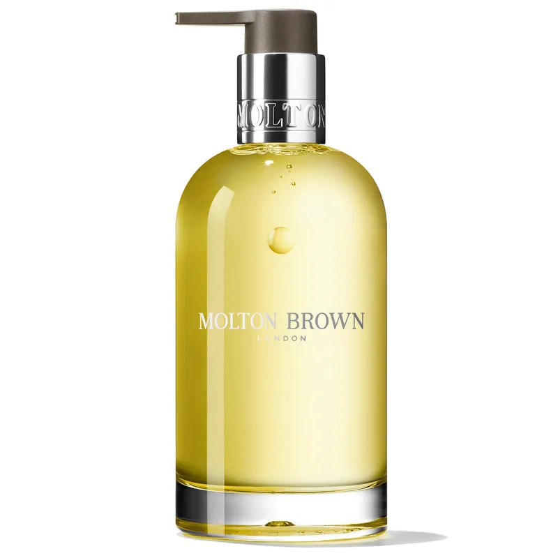 Orange & Bergamot Fine Liquid Hand Wash Glass Bottle Superhinta