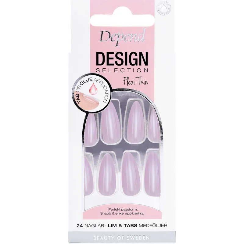 Alennus Design Selection Almond Artificial Nail