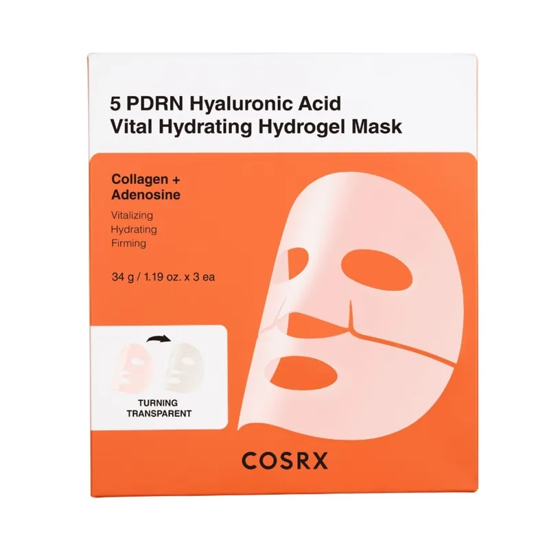 5 PDRN Hyaluronic Acid Vital Hydra Hydrogel Mask Alennus