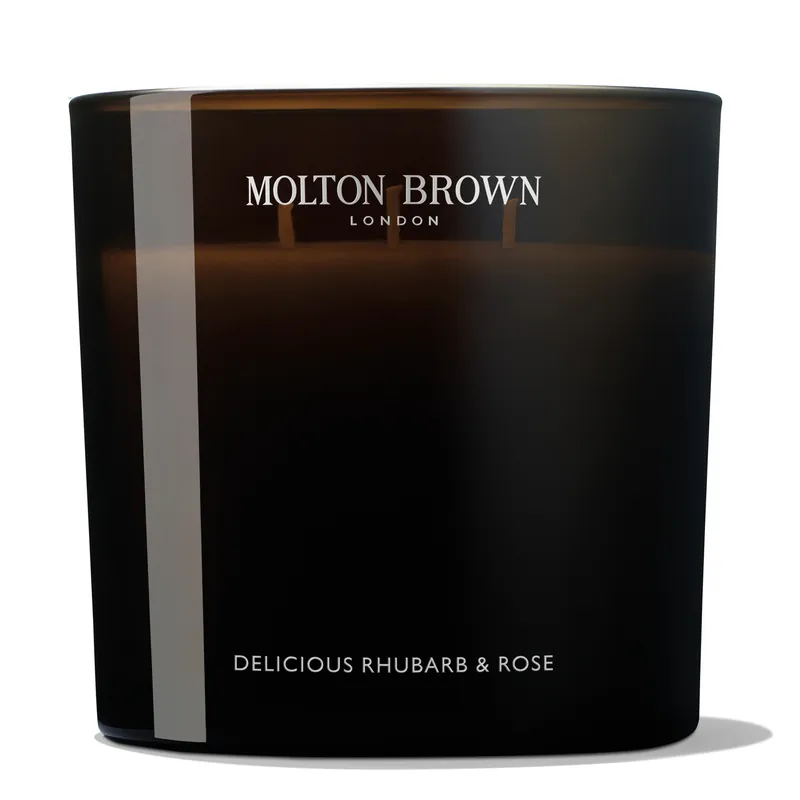 Delicious Rhubarb & Rose Luxury Scented Candle Löytö
