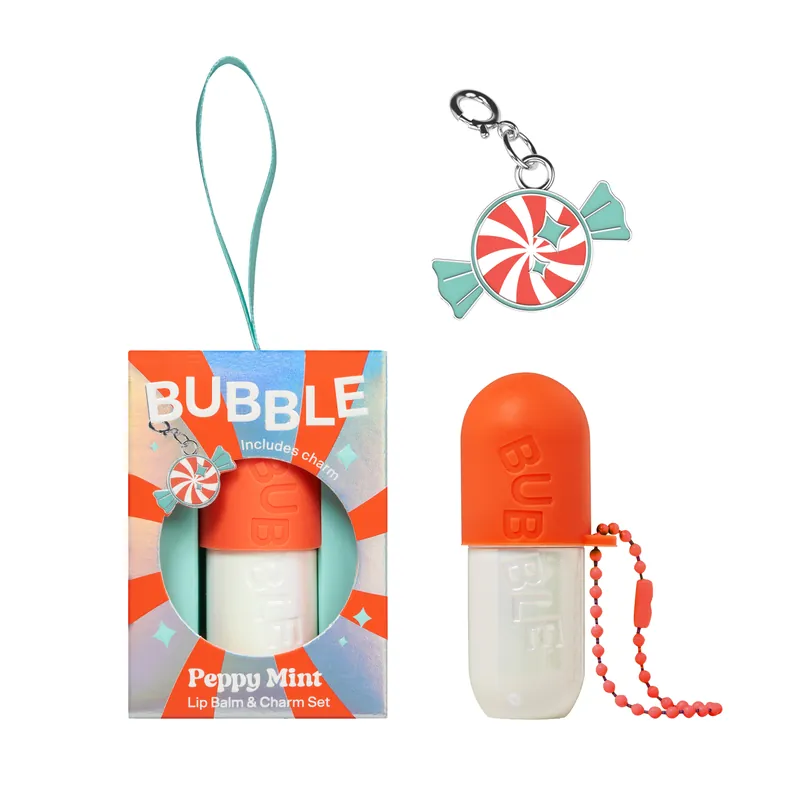 Älä Missaa Peppy Mint Lip Balm & Charm Set