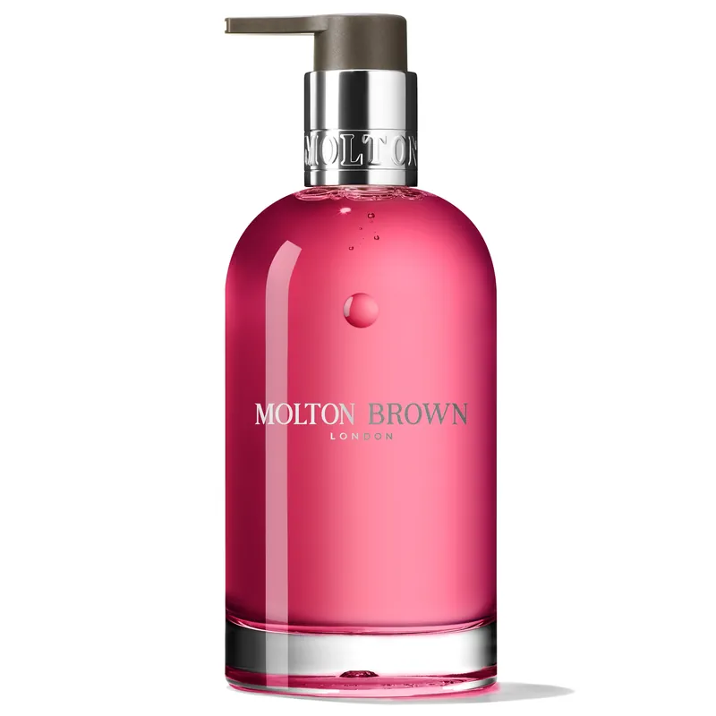 Tukkuhinta Fiery Pink Pepper Fine Liquid Hand Wash Glass Bottle