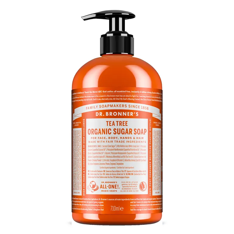 Tea Tree Organic Sugar Soap Ilmainen Palautus