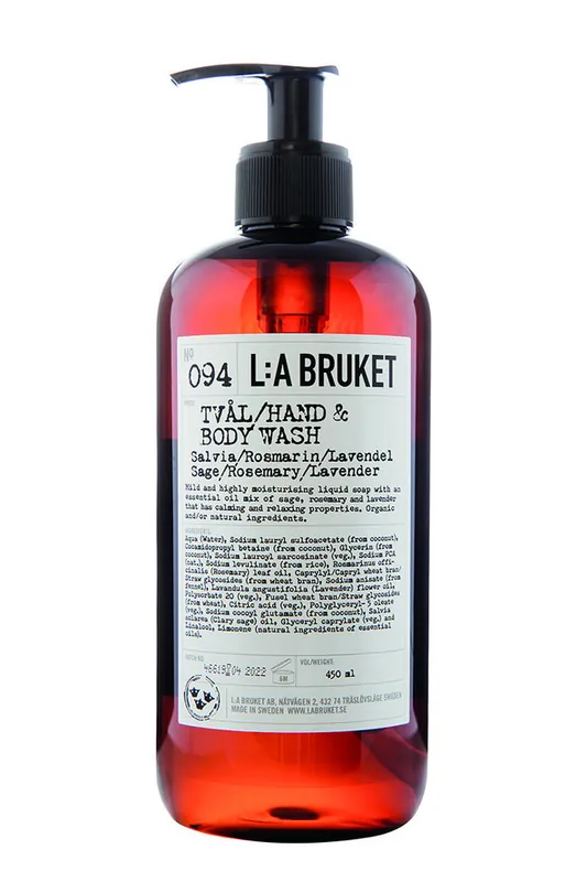 094 Hand & Body Wash Sage/Rosemary/Lavender Kausialennus