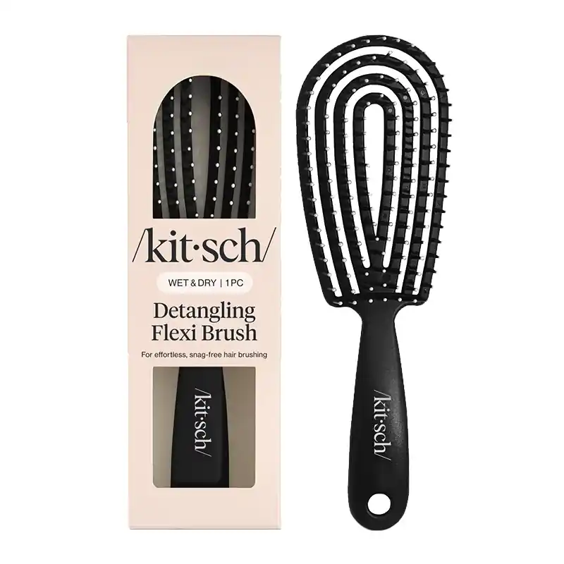 Detangling Flexi Brush Black Edullinen
