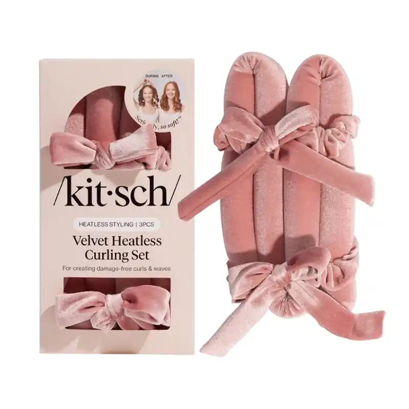 Velvet Heatless Curling Set Terracotta Kuuma Tarjous
