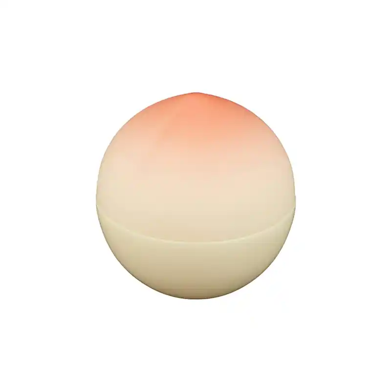 Flash-Tarjous Magic Food Mini Peach Lip Balm