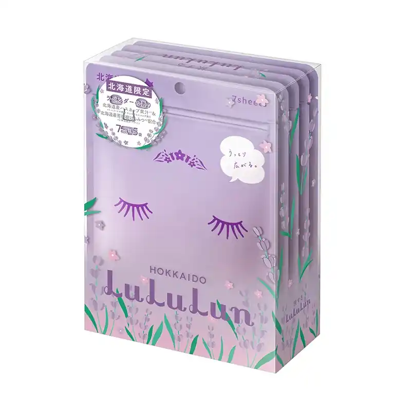 Alkuperäinen Premium Sheet Mask Hokkaido Lavender 5x7-pack