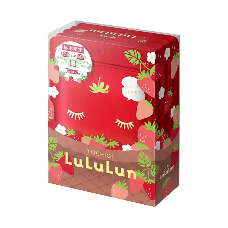 Premium Sheet Mask Tochigi Strawberry 5x7-pack Alennus