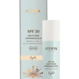ATOPIK SPF 30 S&auml;vytt&auml;v&auml; Aurinkosuoja Light, 30 ml Osta Nyt