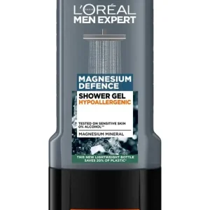 Löytö Men Expert Magnesium Defense Hypoallergenic -suihkugeeli, 300 ml