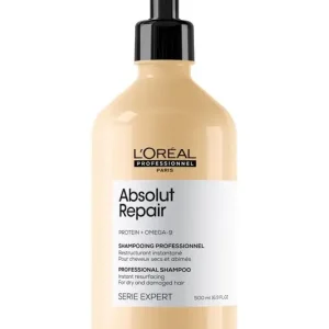 Absolut Repair Gold -shampoo 500 ml Asiakkaiden Suosikki