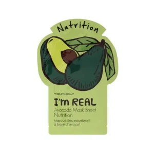 I Am Real Avocado Mask Sheet -kasvonaamio Uusi Kokoelma
