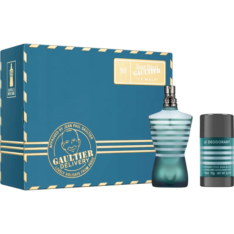 Le Male Gift Set: EdT 75ml + Deostick 75g Suoraan Valmistajalta
