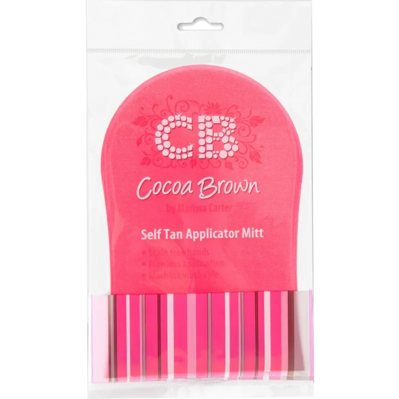 Pink Tanning Mitt Edullinen