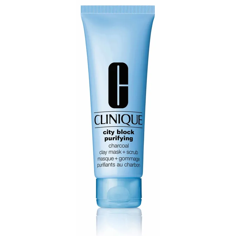 Pikatoimitus Clinique City Block Purifying Charcoal Clay Mask Scrub 100ml