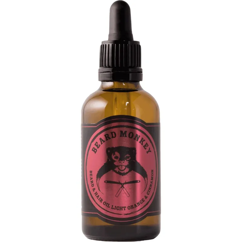Hair & Beard Oil Orange/Cinnamon, 50ml Halpa