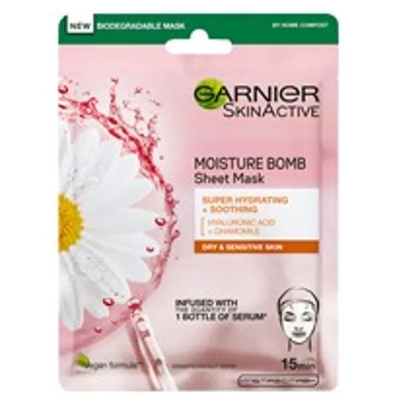 Viimeinen Mahdollisuus Moisture Bomb Tissue Mask (Pink), 1-Pack