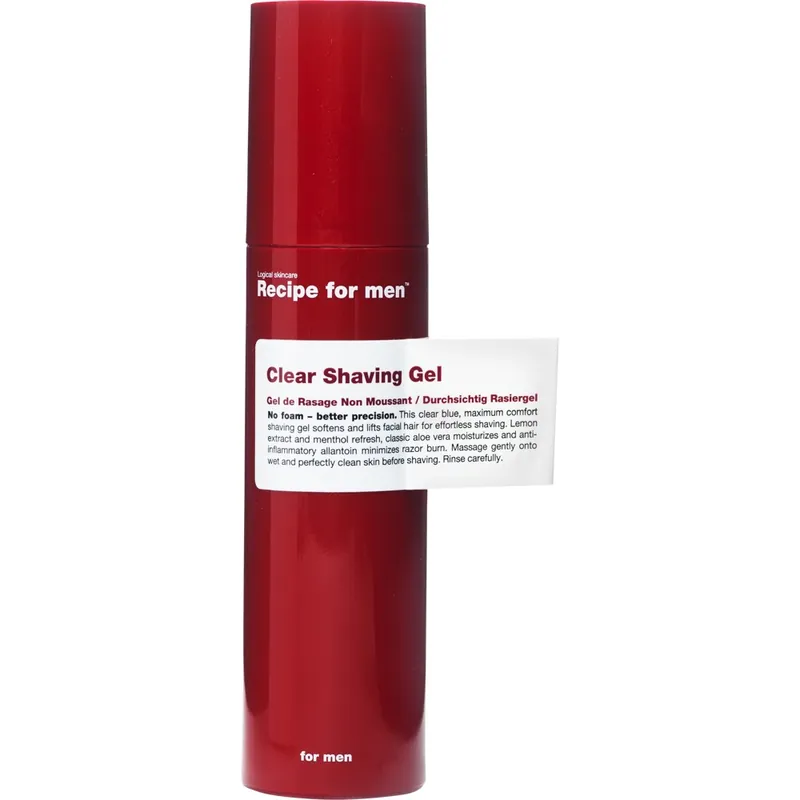 Clear Shaving Gel, 100ml Edullinen