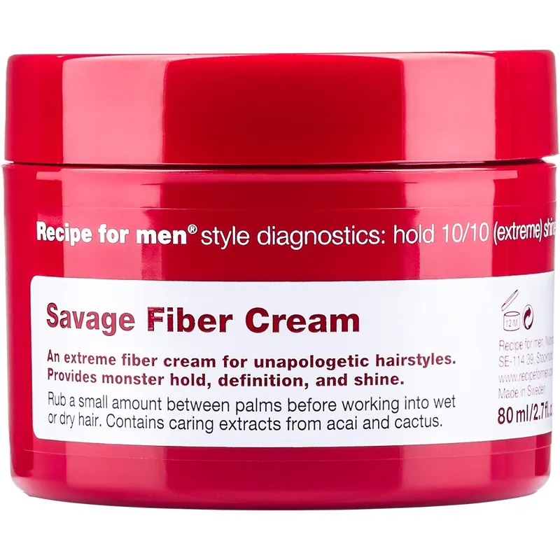 Alennettu Hinta Recipe for Men Savage Sculpting Cream 80 ml