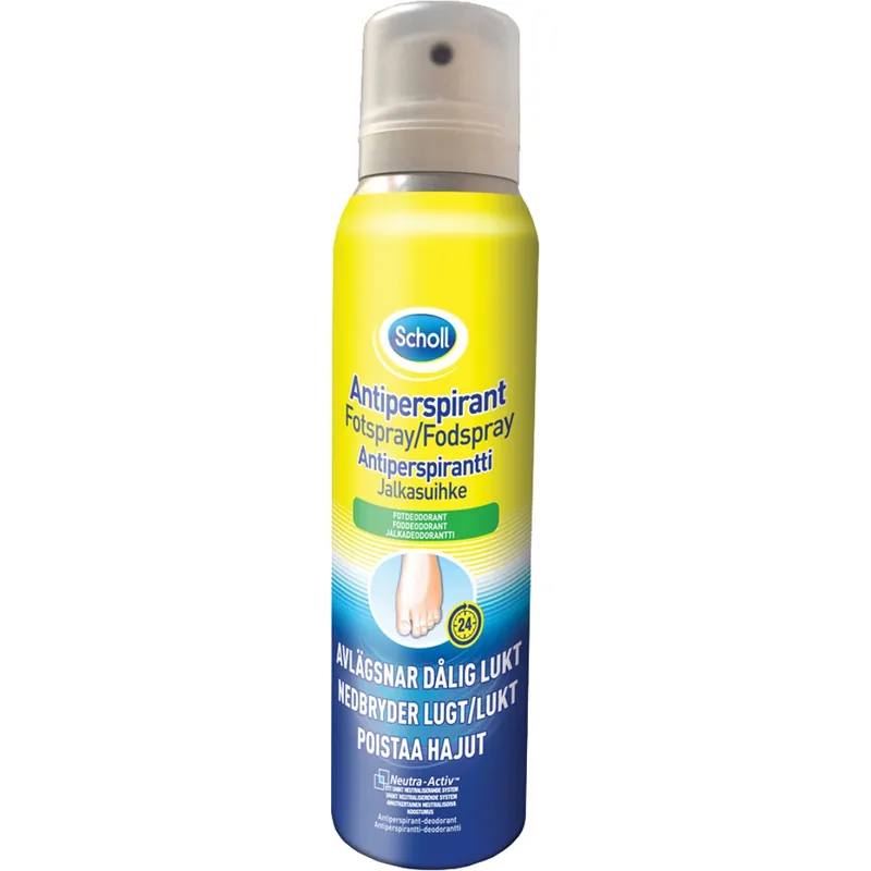 Fresh Step Anti-Perspirant Foot Spray, 150ml Tilaa Nyt