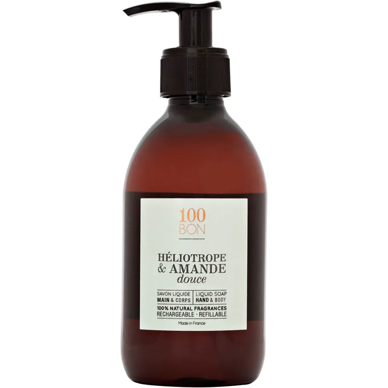 Heliotrope & Amande Douce Liquid Soap, 300ml Tukkuhinta
