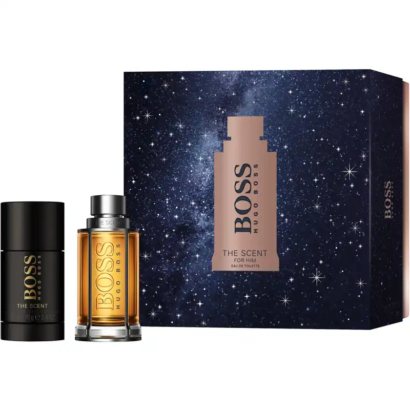 Boss The Scent Set, EdT 50ml + Deostick 75ml Erikoistarjous