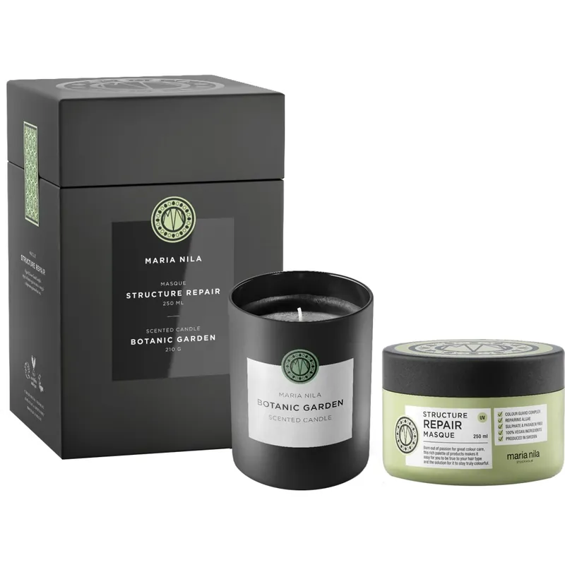 Asiakkaiden Suosikki Repair Masque + Botanic Garden Candle Set