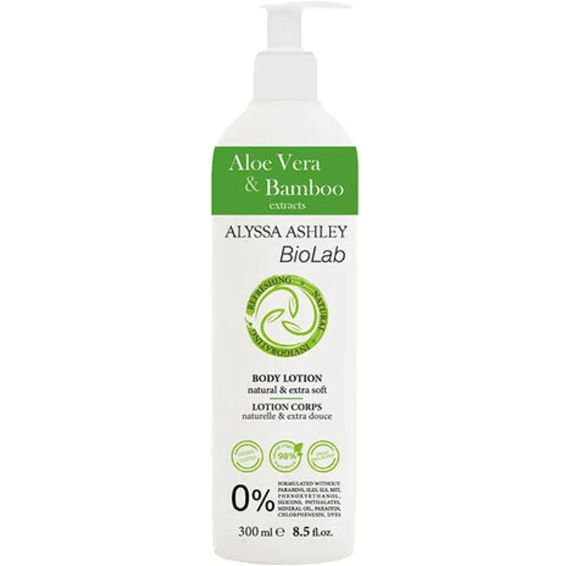 BioLab Aloe Vera & Bamboo Extracts Body Lotion, 300ml Alennettu Hinta
