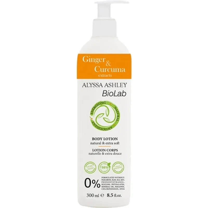 BioLab Ginger & Curcuma Extracts Body Lotion, 300ml Päivän Tarjous