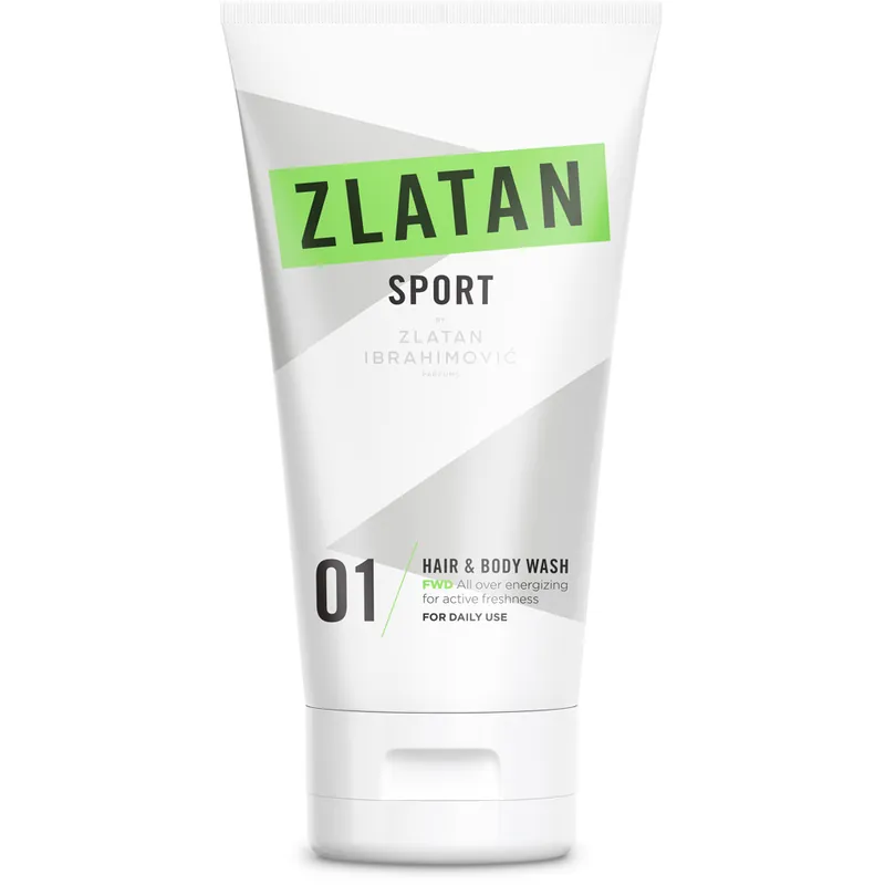 Alennus Zlatan Sport FWD Hair & Body Wash, 150ml