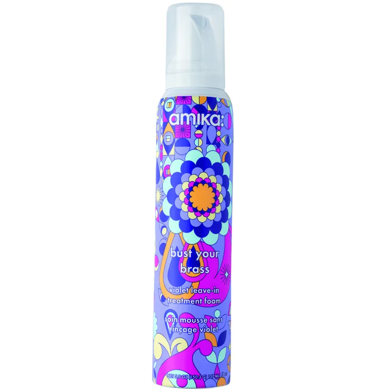 Bust Your Brass Violeta Leave-In Treatment Foam, 156ml Viimeinen Mahdollisuus