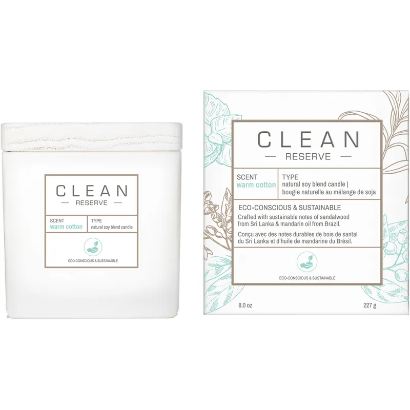 Warm Cotton Candle 227g Turvallinen Maksu