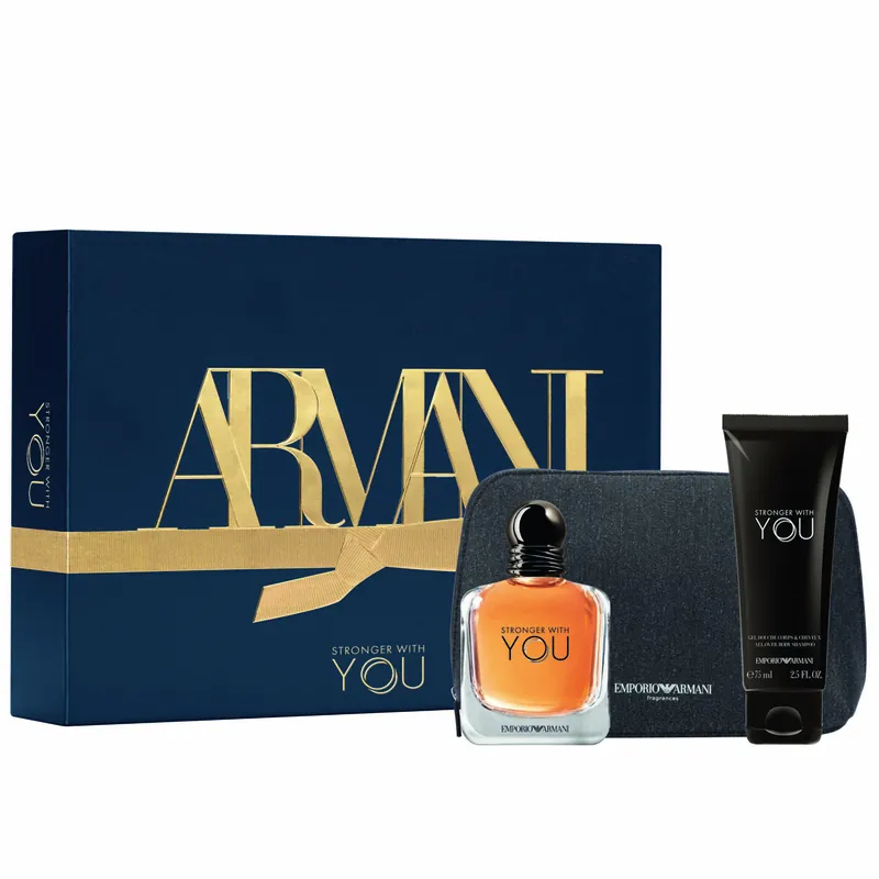 Alennettu Stronger With You Set, EdP 50ml + SG 75ml + Pouch