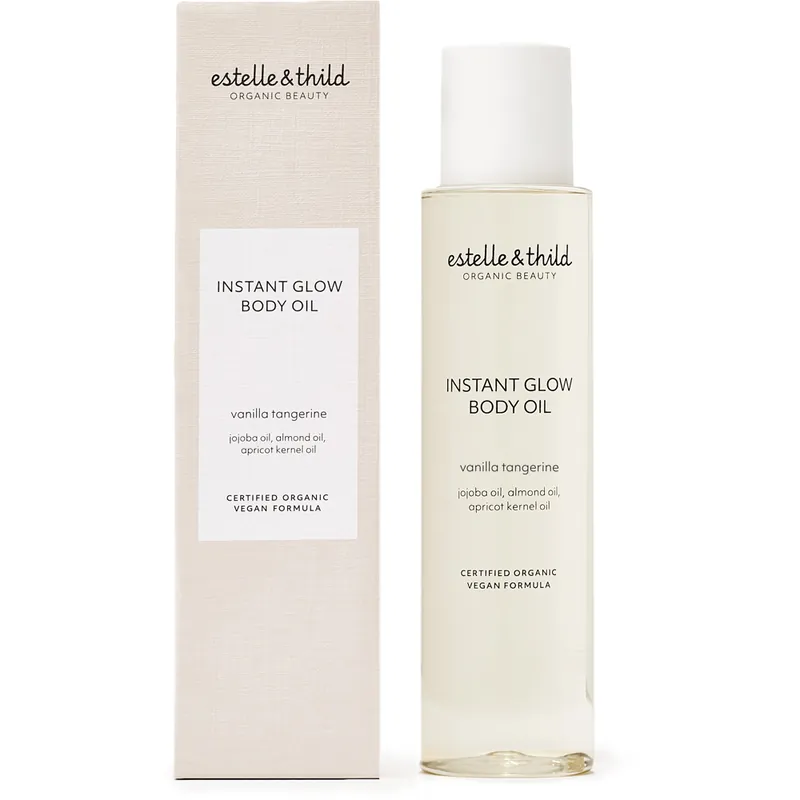 Vanilla Tangerine Instant Glow Body Oil, 100ml Superhinta
