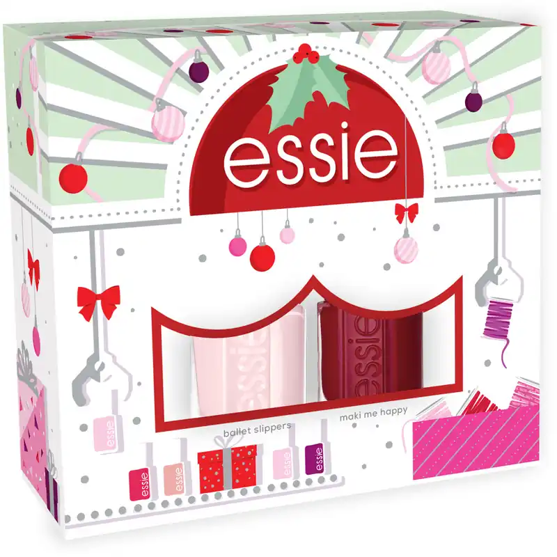 Kausialennus Color Duo Christmas Box - Ballet Slippers & Maki Me Happy