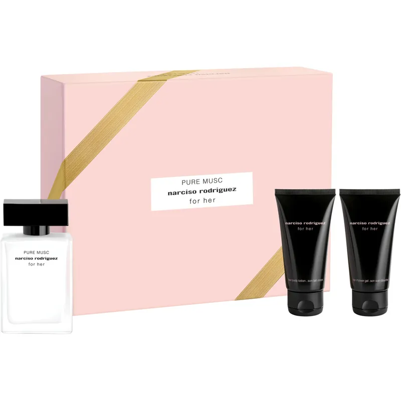 Päivän Tarjous For Her Pure Musc Set, EdP 50ml + BL 50ml + SG 50ml