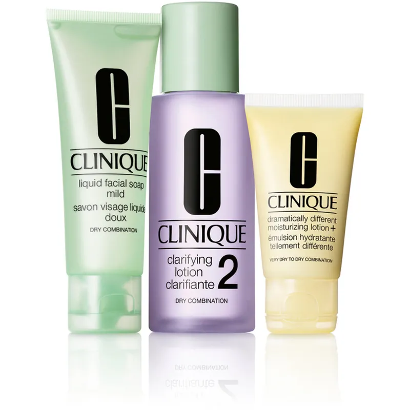 Vain Tänään 3-Step Skin Care Intro Set, Skin Type 2, 180ml